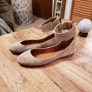 Frye Flats with Ankle Strap